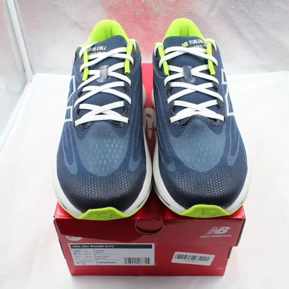 New Balance Mens FuelCell Walker Elite V1 - Navy Blue/White - Size 9.5 Wide (2E)
